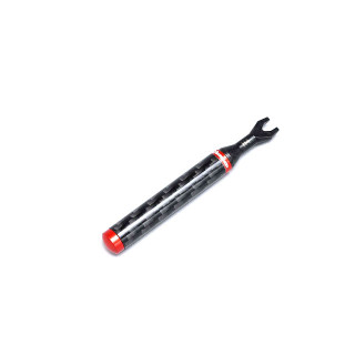 Yokomo Tool Turnbuckle Wrench 4.0mm (Red/Carbon) [YT-TBWRA]