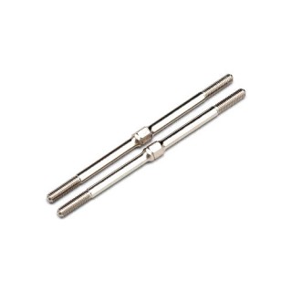 Yokomo 65mm Turnbuckle (Nickel) Opposite 4mm Hard Steel [SD-TB65NA]