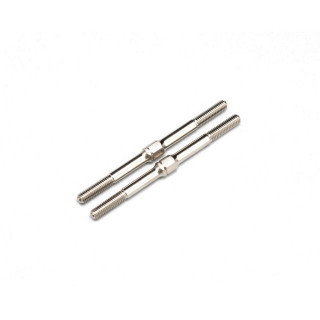 Yokomo 45mm Turnbuckle (Nickel) Opposite 4mm Hard Steel [SD-TB45NA]