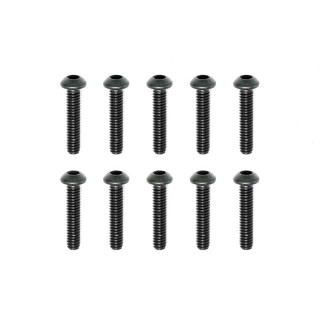 Yokomo M2 x 10mm button head screw (10 pieces) [ZC-BH210]