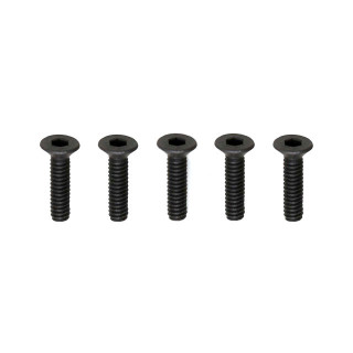Yokomo M2x8mm Flat Head Socket Screw (5 pieces) [ZC-FH28]