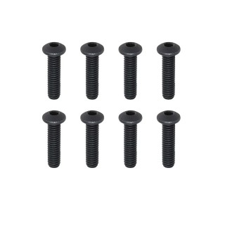 Yokomo M2.5x10mm Button Head Socket Screw [ZC-BH2510]