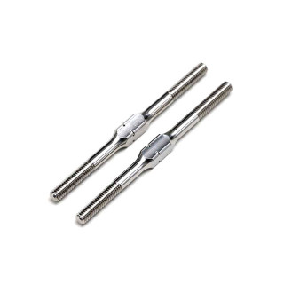 Yokomo 50mm titanium turnbuckles (2 pieces) [ZC-TB50T]