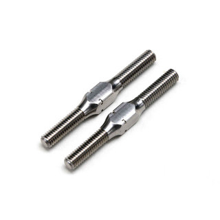 Yokomo 30mm titanium turnbuckles (2 pieces) [ZC-TB30T]