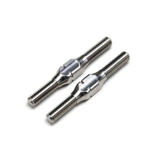 Yokomo 27mm titanium turnbuckles (2 pieces) [ZC-TB27T]