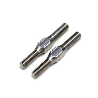 Yokomo 25mm titanium turnbuckle (2 pieces) [ZC-TB25T]