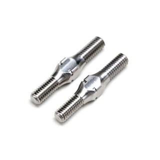 Yokomo 20mm titanium turnbuckle (2 pieces) [ZC-TB20T]