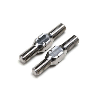 Yokomo 18mm titanium turnbuckle (2 pieces) [ZC-TB18T]