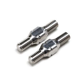 Yokomo 16mm titanium turnbuckles (2 pieces) [ZC-TB16T]