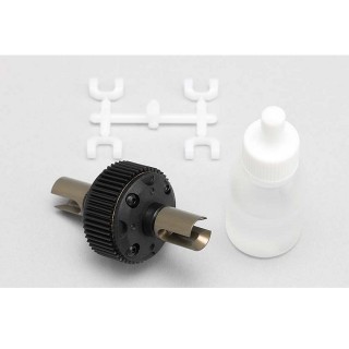 Yokomo Resin bevel gear diff Assy (with aluminum drive cup) [Y2-500GSAA]