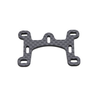 Yokomo Front Upper Arm Mount Made Of Glossed Graphite For MD1.0 [MD-302FUM]