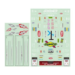 SHIBATA D-MAX S15 SILVIA D1GP Sticker set 2022ver. [R31W434]