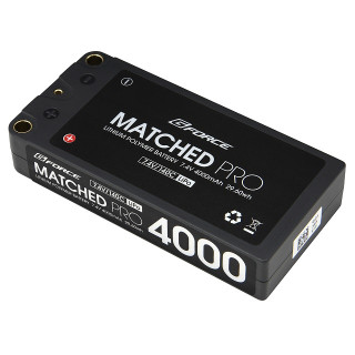 G-Force MATCHED PRO 7.4V 4000mAh LiPo Battery [GFG019]
