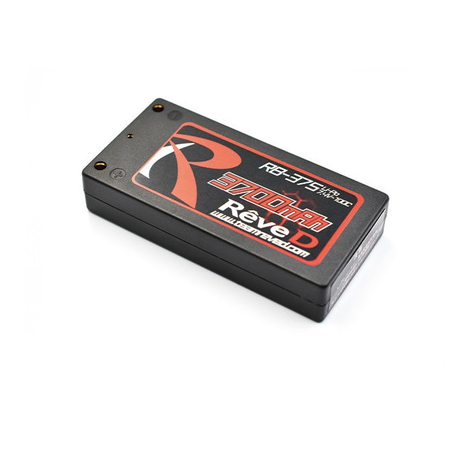 Reve D short Li-Po battery (3700mAh-100C) [RB-37SB]