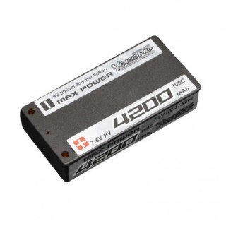 Yokomo HV Li-Po battery 4200mAh/7.6V 100C [YB-V242HB]