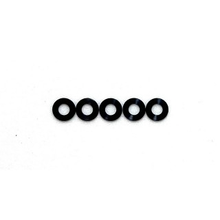 AXON M3 SCREW Alu SPACER φ2.95xφ6.0x0.5t 5pic [PG-SA-001]