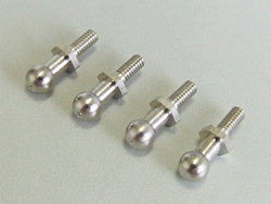 KAWADA Joint ball with seat Φ3.8: 4 pieces [AJ3802]