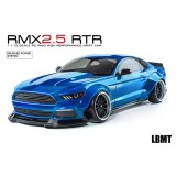 MST RMX 2.5 LBMT BLUE PRE-PAINTED BODY BRUSHED RWD RTR