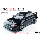MST RMX 2.5 EVO V PRE-PAINTED BLACK BODY BRUSHED RTR