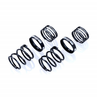 Overdose 4Edge Twin Spring 1.2-2045 (wire diameter □ 1.2/4.5 rolls / free length 20mm with HSP / 2pcs / black) [OD4012]