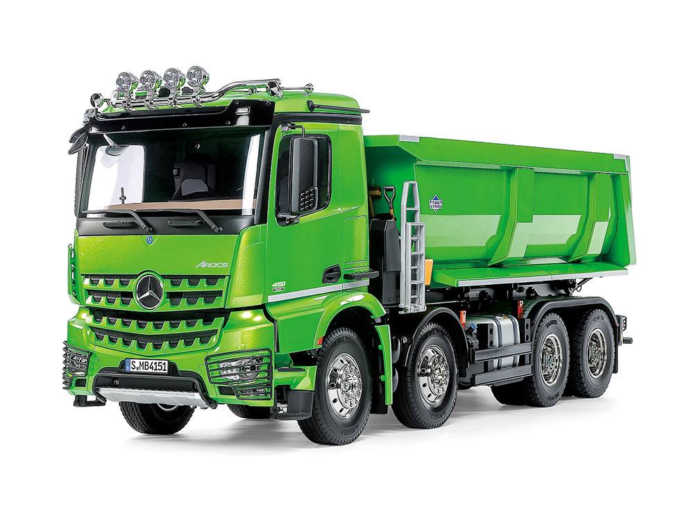 Tamiya Mercedes-Benz Arocs 4151 8x4 Dump Truck (Candy Green Edition) [47523]