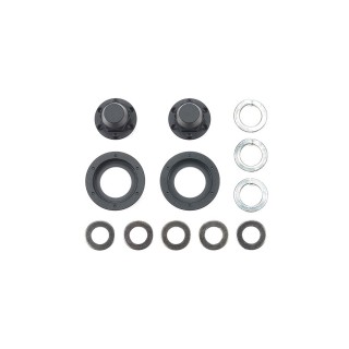 Tamiya Hub nut for single tire (black, 2 pieces) [TROP-56]