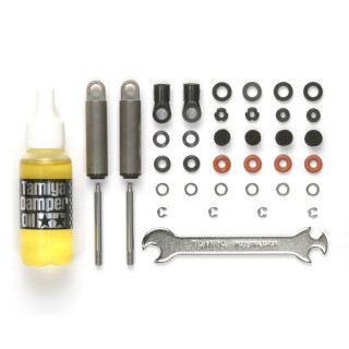 Tamiya High-grade aluminum oil damper (set of 2) [TROP-15]