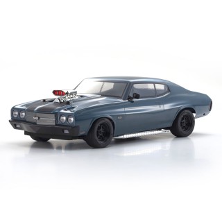 Kyosho EP 4WD Fazer Mk2 FZ02L VE Series Ready Set 1970 Chevrolet Chevel Supercharger Specification Dark Blue [34494T1]