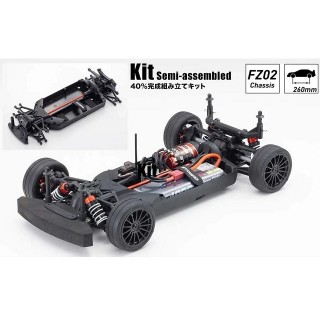 Kyosho EP 4WD Fazer Mk2 FZ02 40% Complete Assembly Kit [34461C]