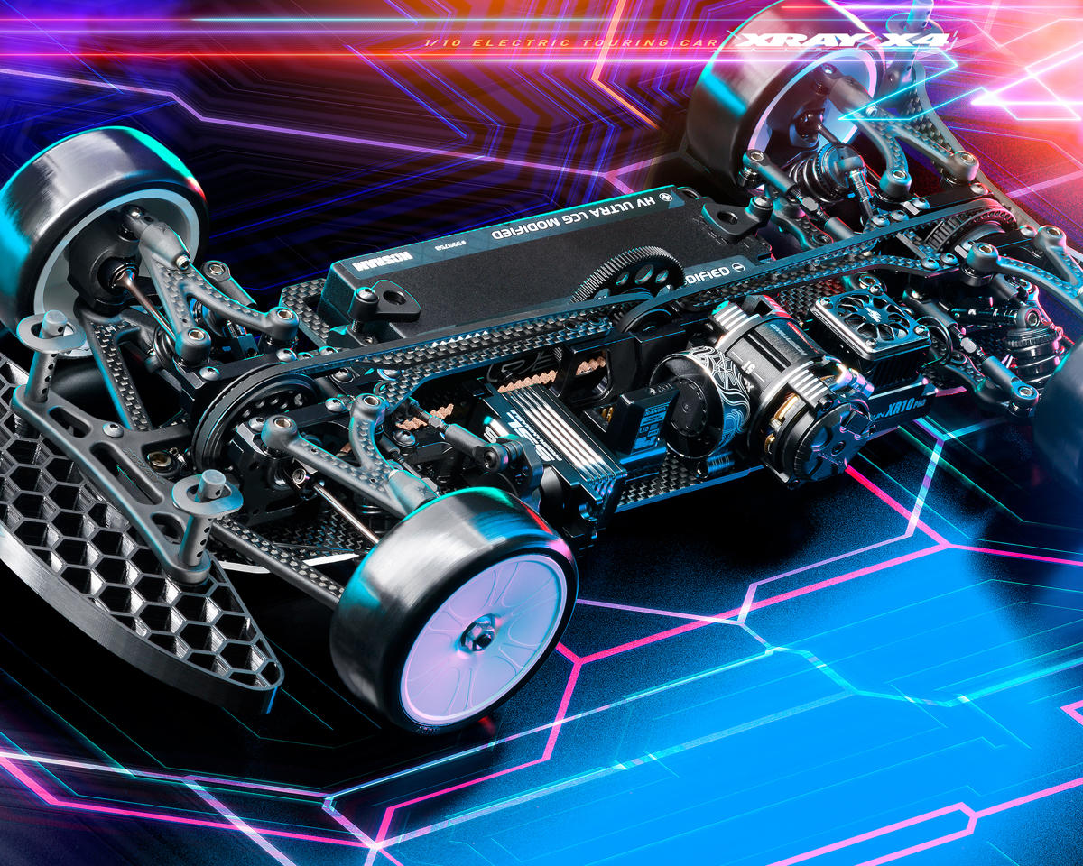 XRAY X4 2025 1/10EP Touring Car Carbon Specification [300040#]