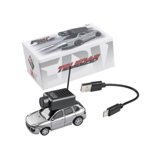 HiTEC 1/64 Tech FPV Car Silver without Transmitter [6401-SIL]