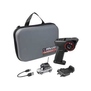 HiTEC 1/64 Tech FPV Car Silver [6401-C-SIL]