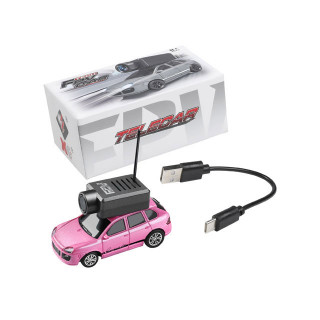 HiTEC 1/64 Tech FPV Car Pink without Transmitter [6401-PNK]