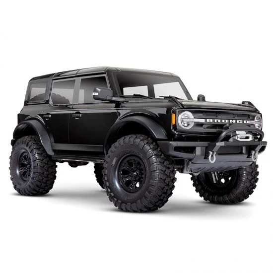 TRAXXAS TRX-4 2021 FORD BRONCO 4X4 TRAIL TRUCK RTR BLACK VERSION EP W/ TQI 2.4GHZ RADIO [92076-4-BLK]