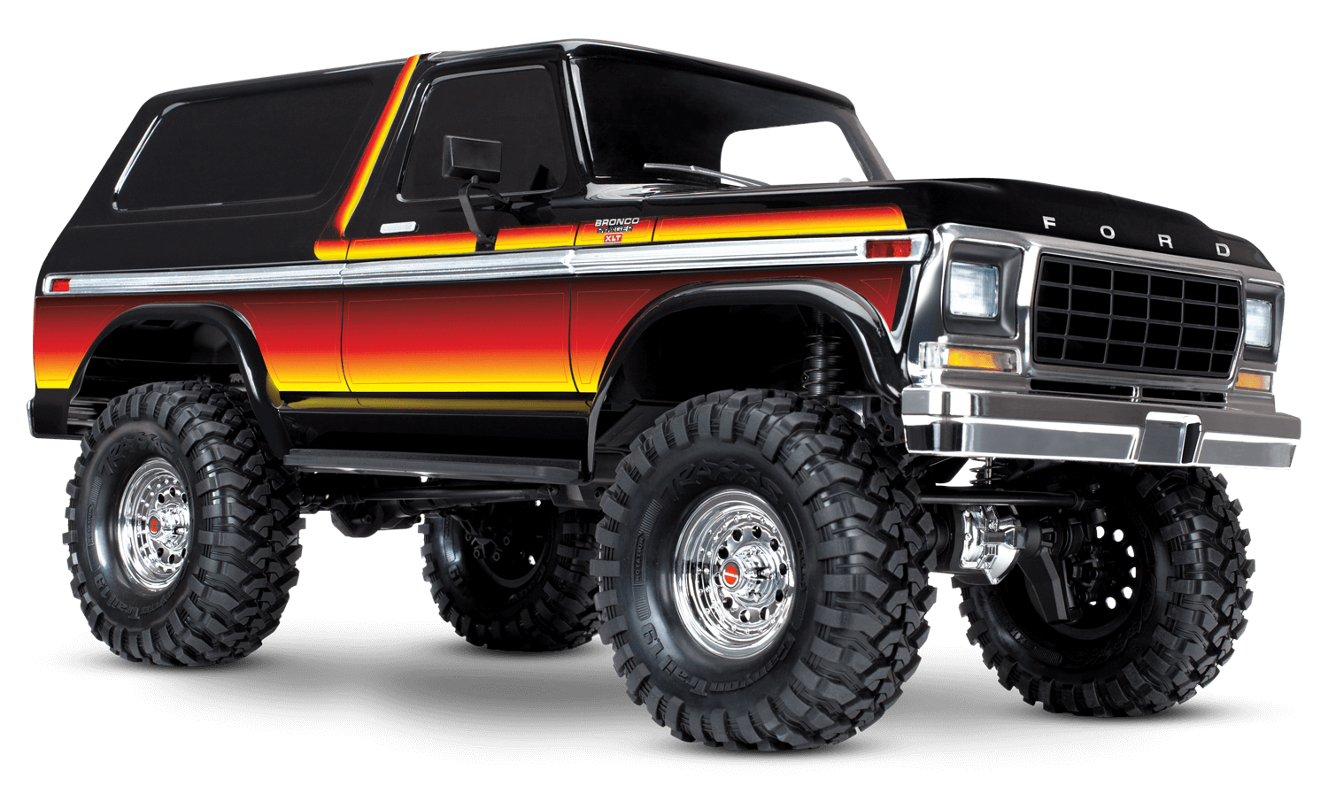 TRAXXAS TRX-4 1979 FORD BRONCO RANGER XLT BODY SUNSET VER. 4WD TRUCK RTR W/ TQI LINK 2.4GHZ RADIO [82046-4-SUN]