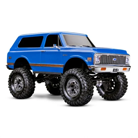 TRAXXAS TRX-4 1972 CHEVROLET K5 BLAZER-HIGH TRAIL RTR BLUE VERSION EP W/ TQI TRAXXAS LINK [92086-4-BLUE]