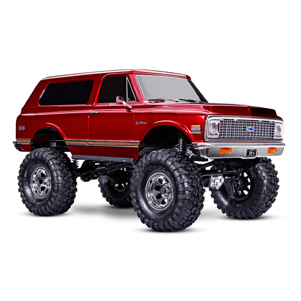 TRAXXAS TRX-4 1972 CHEVROLET K5 BLAZER-HIGH TRAIL RTR RED VERSION EP W/ TQI TRAXXAS LINK [92086-4-RED]
