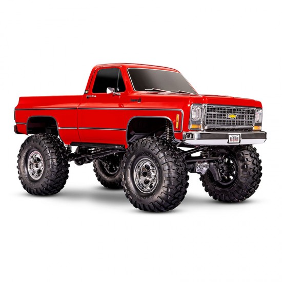 TRAXXAS TRX-4 1979 CHEVROLET K10 4WD HIGH TRAIL CRAWLER TRUCK RTR RED VERSION EP W/ TQI TRAXXAS LINK [92056-4-RED]