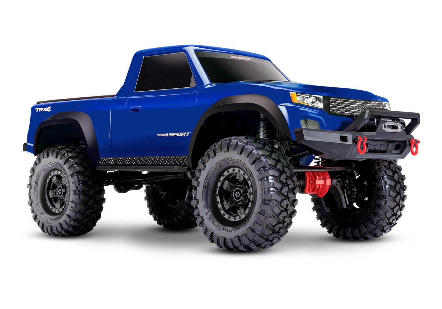 TRAXXAS TRX-4 SPORT BLUE VERSION 4X4 TRAIL CRAWLER CAR KIT EP W/ TQI 2.4 GHZ RADIO SYSTEM [82224-4-BLUE]