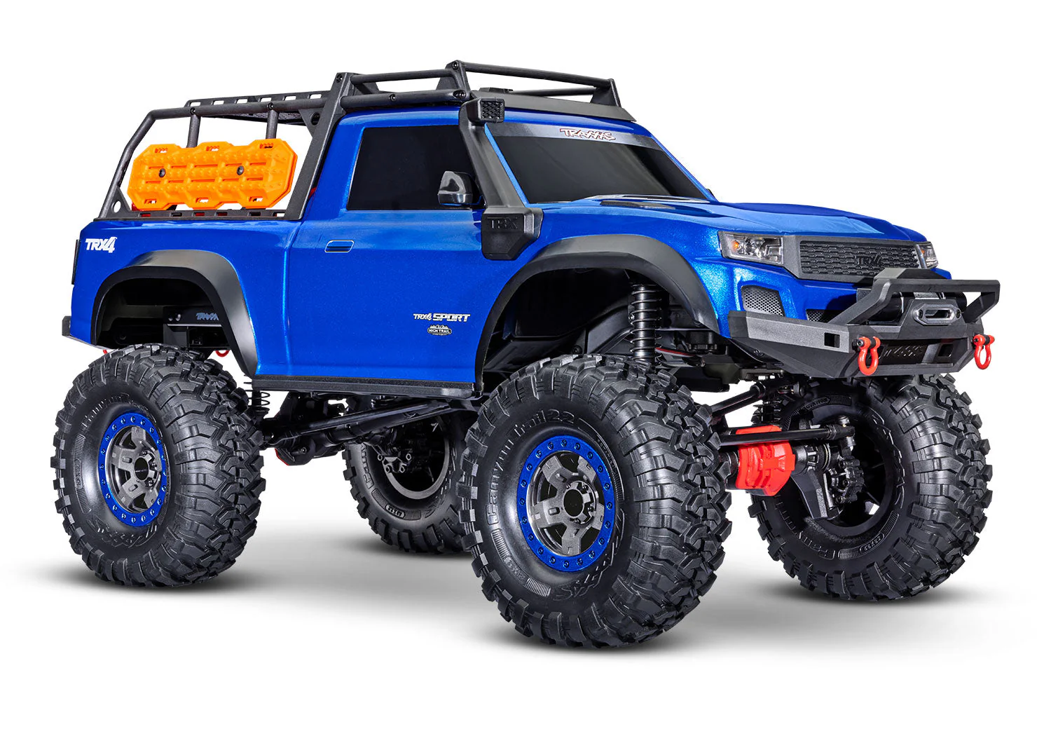 TRAXXAS TRX-4 4WD SPORT HIGH TRAIL TRUCK BLUE EDITION RTR EP W/ LED LIGHTS TQ 2.4GHZ RADIO [82044-4-BLUE]