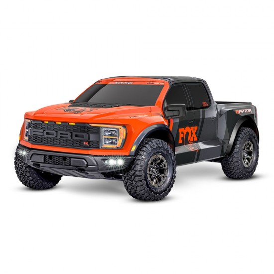 TRAXXAS FORD RAPTOR R 4X4 ULTIMATE FOX2 RTR SHORT COURSE CAR KIT EP W/ TQI TRAXXAS LINK ENABLED 2.4GHZ RADIO SYSTEM & TSM [101177-4-FOX2]