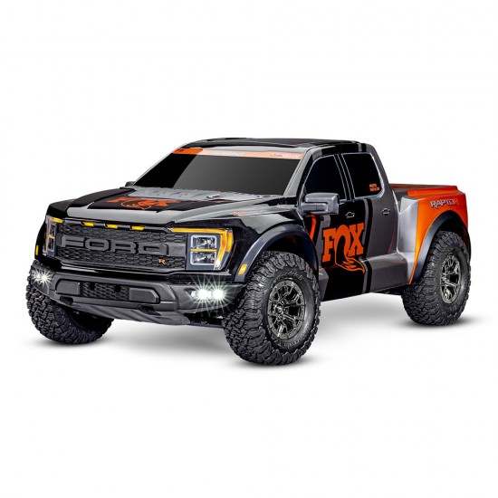 TRAXXAS FORD RAPTOR R 4X4 ULTIMATE FOX1 RTR SHORT COURSE CAR KIT EP W/ TQI TRAXXAS LINK ENABLED 2.4GHZ RADIO SYSTEM & TSM [101177-4-FOX1]