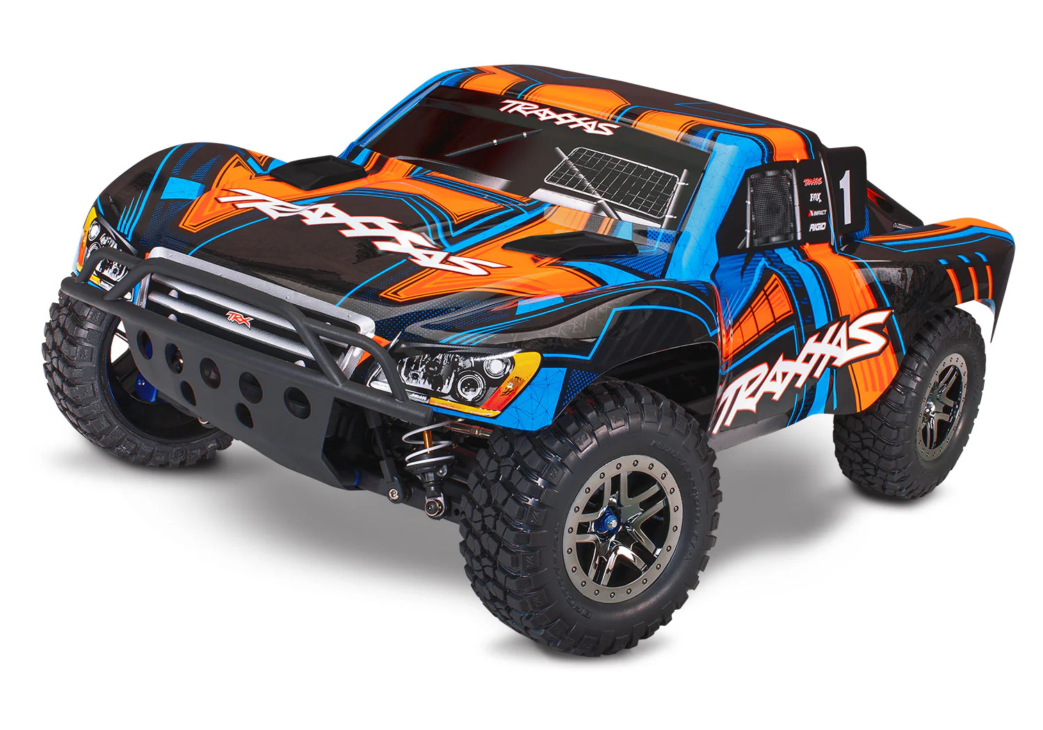 TRAXXAS 4WD SLASH 4X4 ULTIMATE BRUSHLESS SHORT COURSE TRUCK ORANGE EDITION RTR EP W/ 2.4GHZ RADIO [68277-4-ORNG]