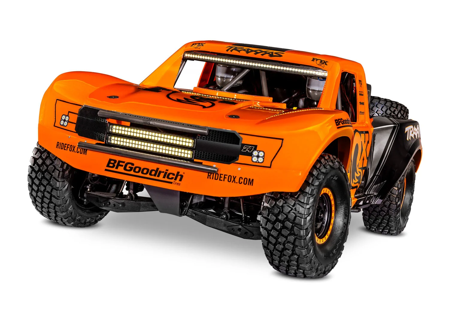 TRAXXAS UNLIMITED DESERT RACER UDR 6S PRO-SCALE FOX EDITION NEW VISION 4WD RACE TRUCK RTR EP W/ LED LIGHTS TQI 2.4GHZ RADIO [85086-4-FOX1]