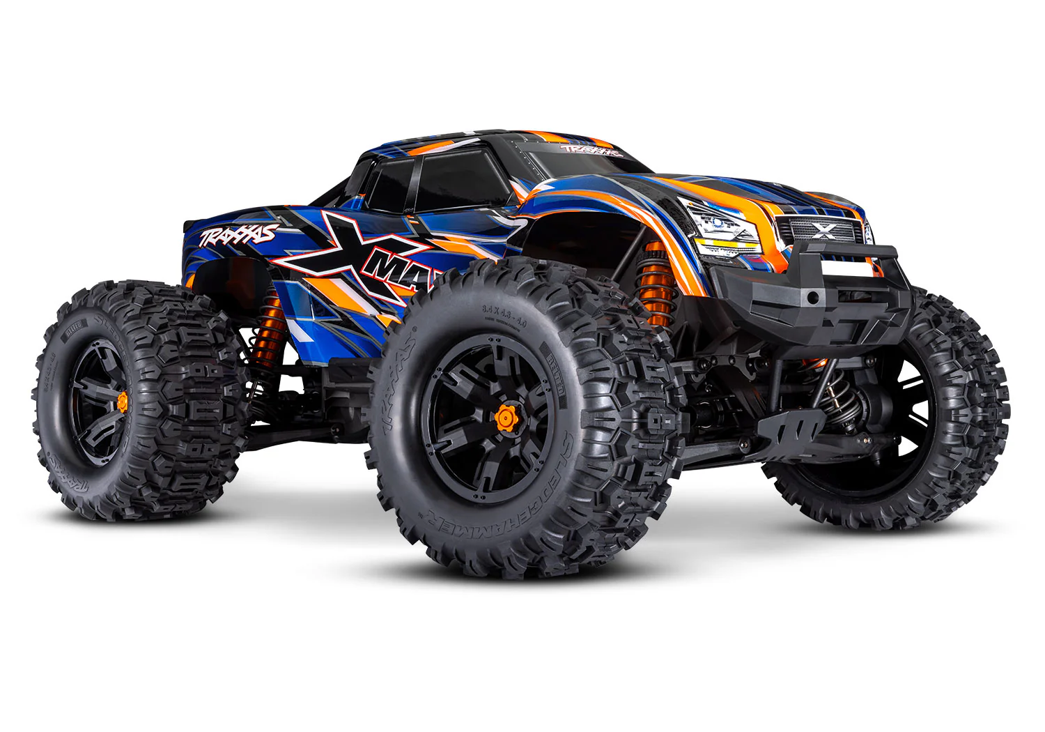 TRAXXAS 1/5 X-MAXX BELTED TRUCK ORANGE EDITION RTR EP W/ TQ 2.4GHZ RADIO [77096-4-ORNG]