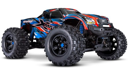 TRAXXAS 1/5 X-MAXX BELTED TRUCK BLUE EDITION RTR EP W/ TQ 2.4GHZ RADIO [77096-4-BLUE]