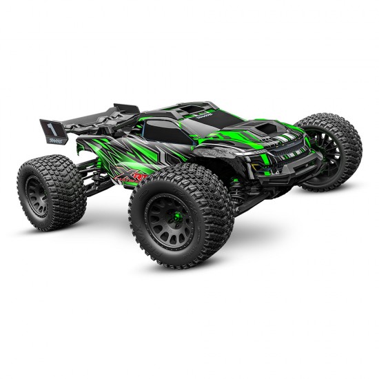 TRAXXAS 1/5 XRT 8S 4WD BRUSHLESS RTR RACE TRUCK GREEN EDITION EP W/ 2.4GHZ TQI RADIO & TSM [78086-4-GRN]