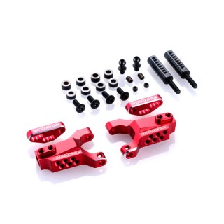 Overdose Adjustable Aluminum Front Suspension Arm Type-3 (For OD / Red) [OD2863]