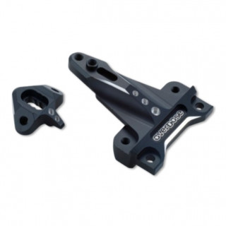 Overdose Aluminum Inboard Shock Maut GALM Black [OD2545b]