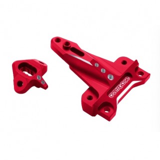 Overdose Aluminum Inboard Shock Mount (For GALM/Red) [OD3874]